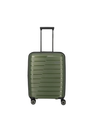 Travelite – Size S polypropylene carry-on trolley with 4...