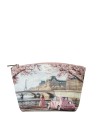  Ynot - Beauty Case donna Tg. S in ecopelle stampa città Yesbag