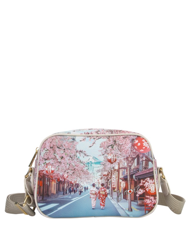  Ynot - Borsa Camera Bag Tg. S in ecopelle stampa città Yesbag