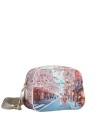  Ynot - Borsa Camera Bag Tg. S in ecopelle stampa città Yesbag