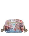  Ynot - Borsa Camera Bag Tg. S in ecopelle stampa città Yesbag