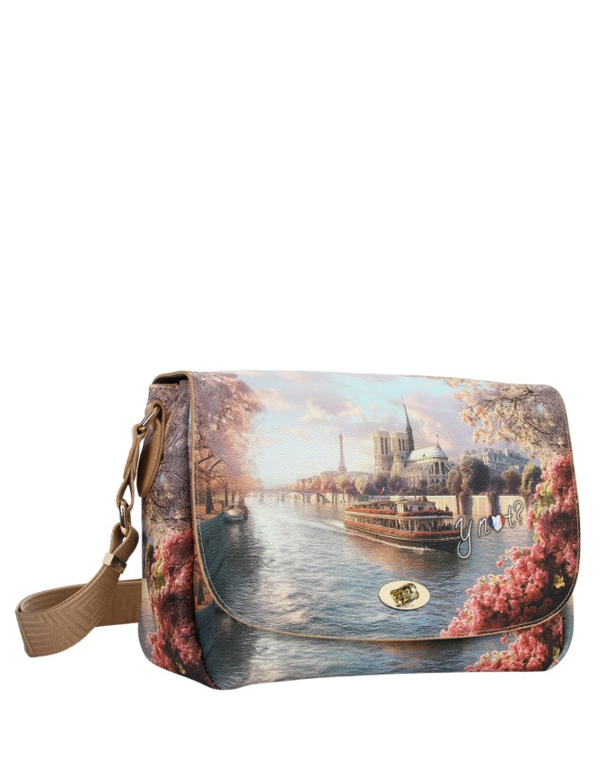  Ynot - Borsa postina con patta Tg. 