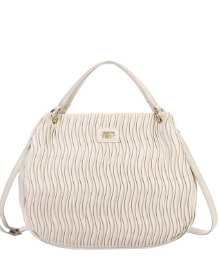 Ynot - Borsa Hobo con Tracolla con Texture Plissettata Paris 2