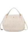  Ynot - Borsa Hobo con Tracolla con Texture Plissettata Paris