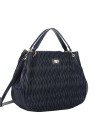  Ynot - Borsa Hobo con Tracolla con Texture Plissettata Paris