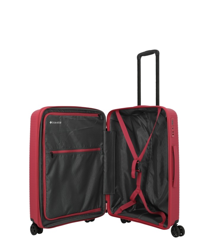  Travelite - Trolley Tg. M espandibile in polipropilene 4 Ruote