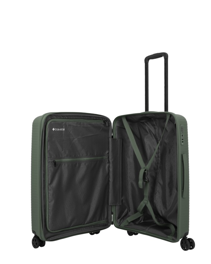 Travelite - Trolley Tg. M espandibile in polipropilene 4 Ruote