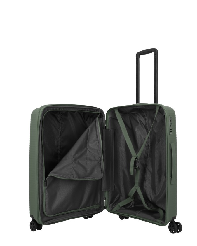  Travelite - Trolley Tg. M espandibile in polipropilene 4 Ruote