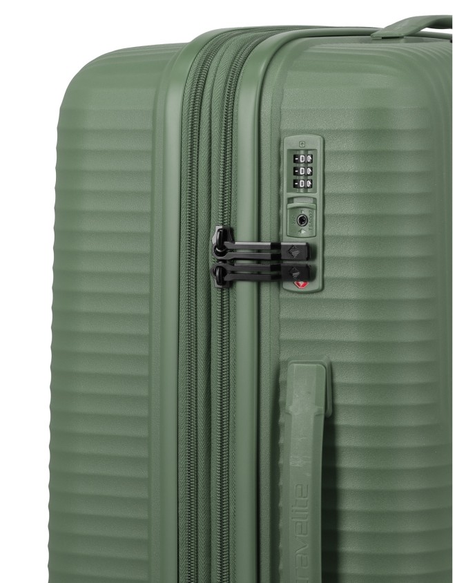  Travelite - Trolley Tg. M espandibile in polipropilene 4 Ruote
