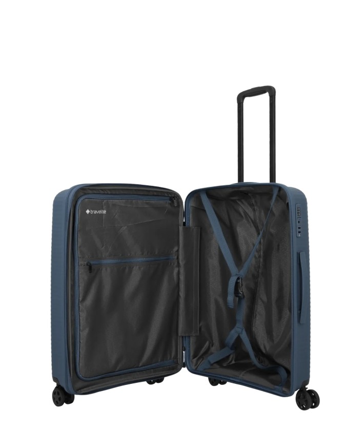  Travelite - Trolley Tg. M espandibile in polipropilene 4 Ruote