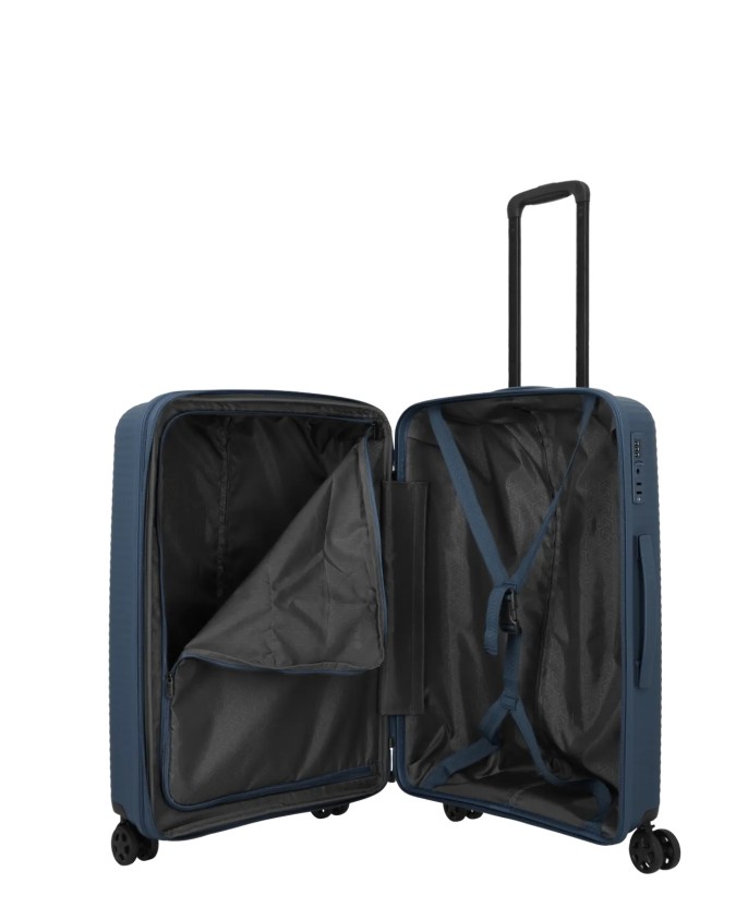  Travelite - Trolley Tg. M espandibile in polipropilene 4 Ruote