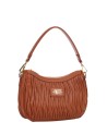  Ynot - Borsa Hobo Small con Texture Plissettata Paris