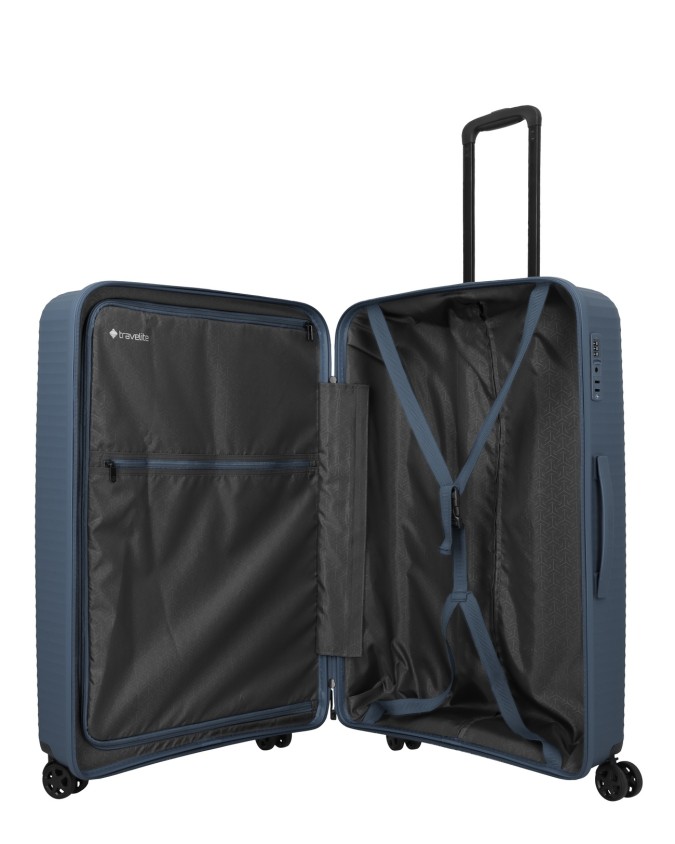  Travelite - Trolley Tg. L in polipropilene 4 Ruote Air Stripe