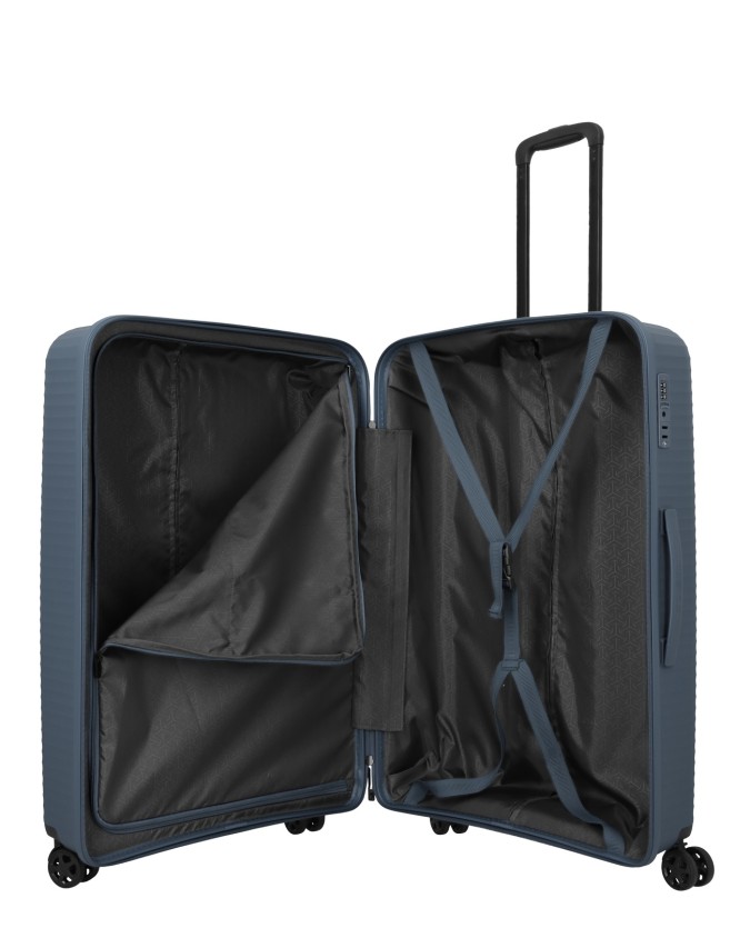  Travelite - Trolley Tg. L in polipropilene 4 Ruote Air Stripe