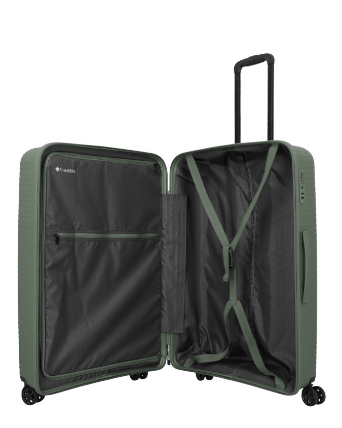  Travelite - Trolley Tg. L in polipropilene 4 Ruote Air Stripe