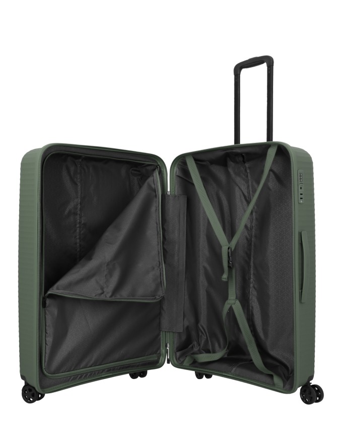  Travelite - Trolley Tg. L in polipropilene 4 Ruote Air Stripe