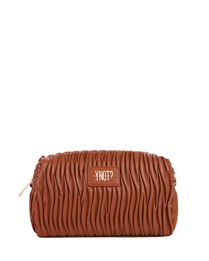  Ynot - Beauty Case Donna con Texture Plissettata Paris