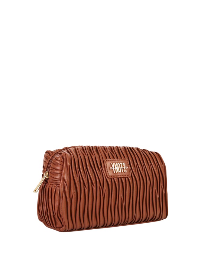  Ynot - Beauty Case Donna con Texture Plissettata Paris