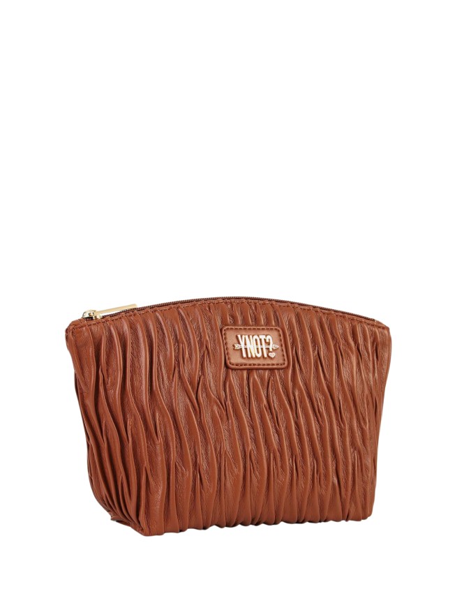  Ynot - Beauty Case Donna con Texture Plissettata Paris