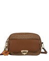  Ynot - Borsa Camera bag Tg. M con tasca frontale in tessuto