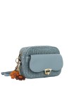  Ynot - Borsa Camera bag Tg. M con tasca frontale in tessuto
