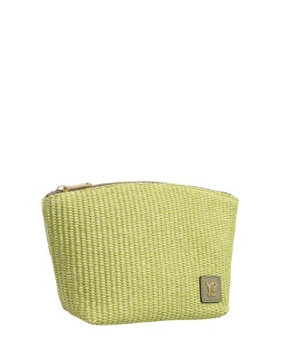  Ynot - Beauty case da viaggio in tessuto effetto paglia ed 2