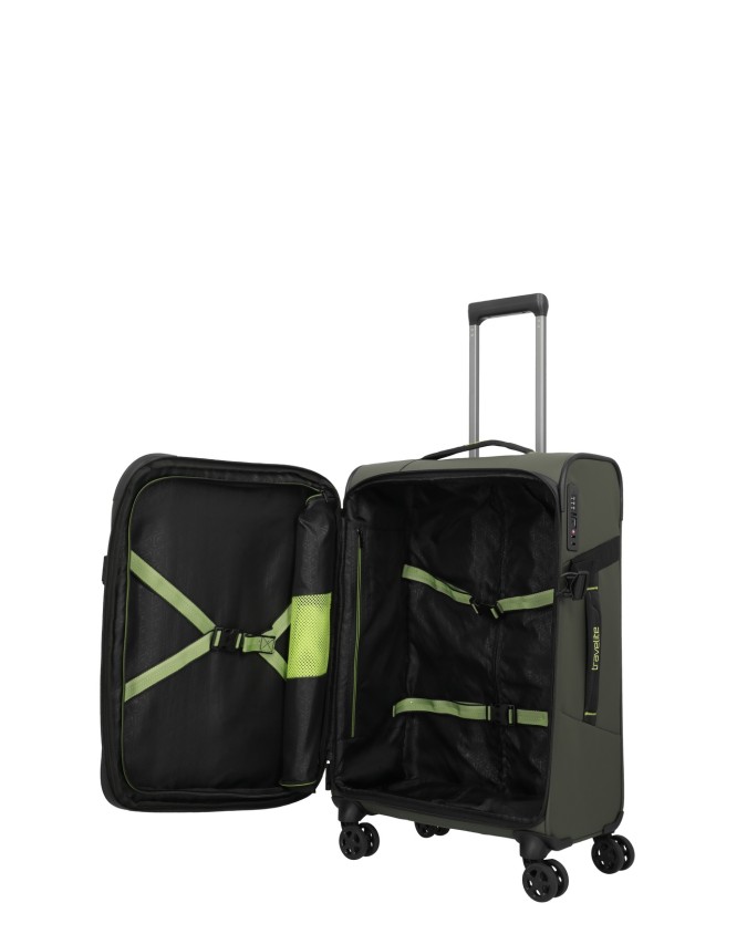 Travelite – Trolley medio espandibile in poliestere 4 Ruote Briize