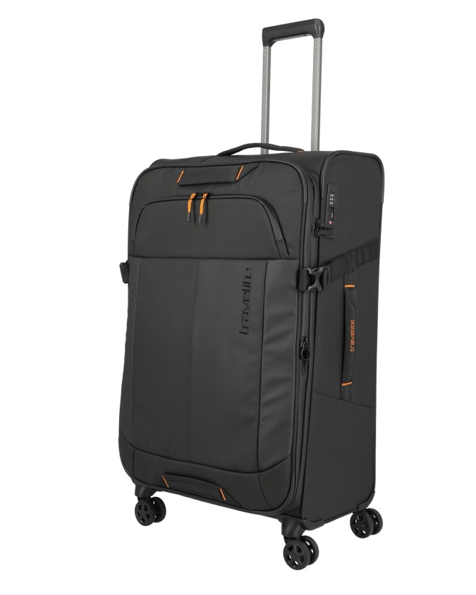 Travelite – Trolley grande espandibile Tg. L in poliestere 4 ruote Briize