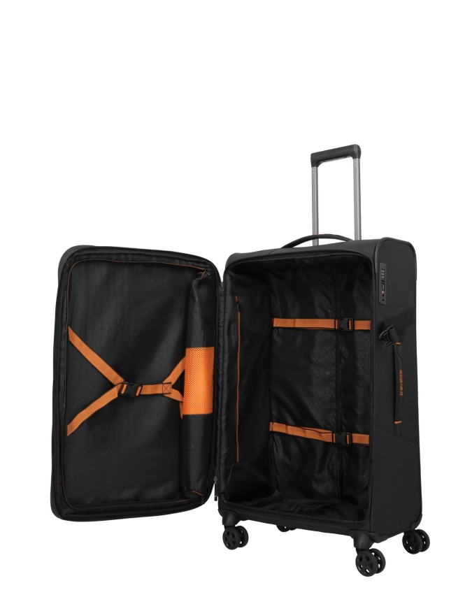 Travelite – Trolley grande espandibile Tg. L in poliestere 4 ruote Briize