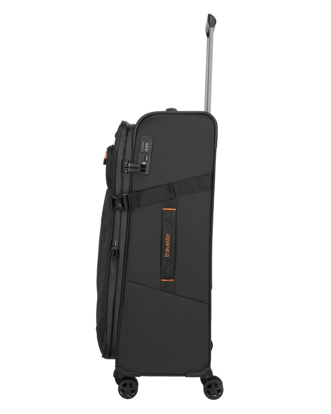 Travelite – Trolley grande espandibile Tg. L in poliestere 4 ruote Briize