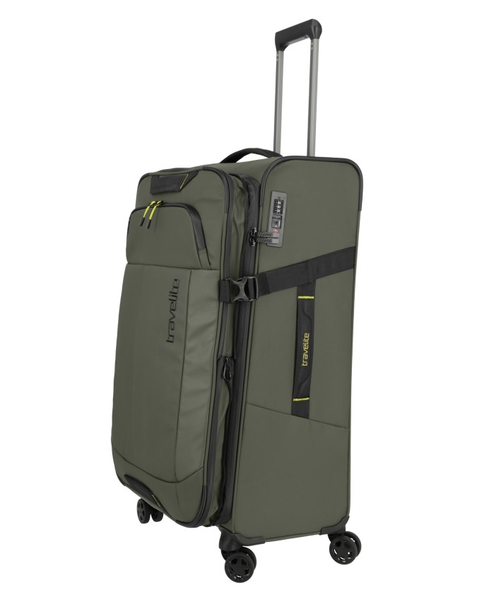 Travelite – Trolley grande espandibile Tg. L in poliestere 4 ruote Briize