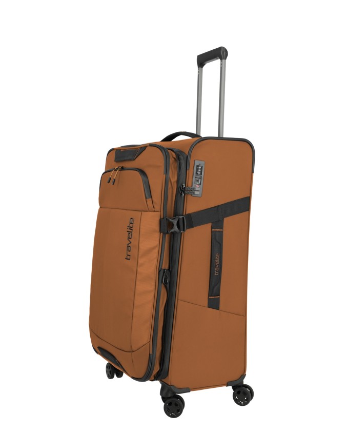 Travelite – Trolley grande espandibile Tg. L in poliestere 4 ruote Briize