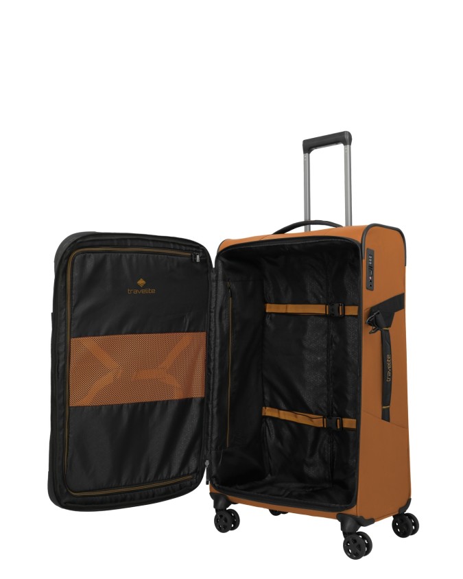 Travelite – Trolley grande espandibile Tg. L in poliestere 4 ruote Briize