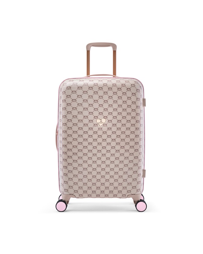  Braccialini - Trolley Tg. M 4 Ruote in Policarbonato Dea