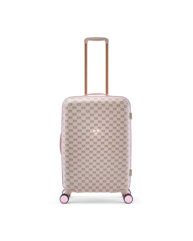  Braccialini - Trolley Tg. M 4 Ruote in Policarbonato Dea