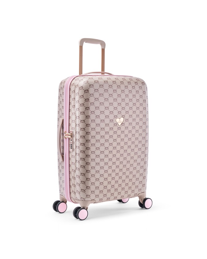  Braccialini - Trolley Tg. M 4 Ruote in Policarbonato Dea