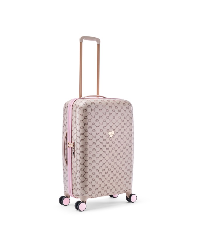  Braccialini - Trolley Tg. M 4 Ruote in Policarbonato Dea