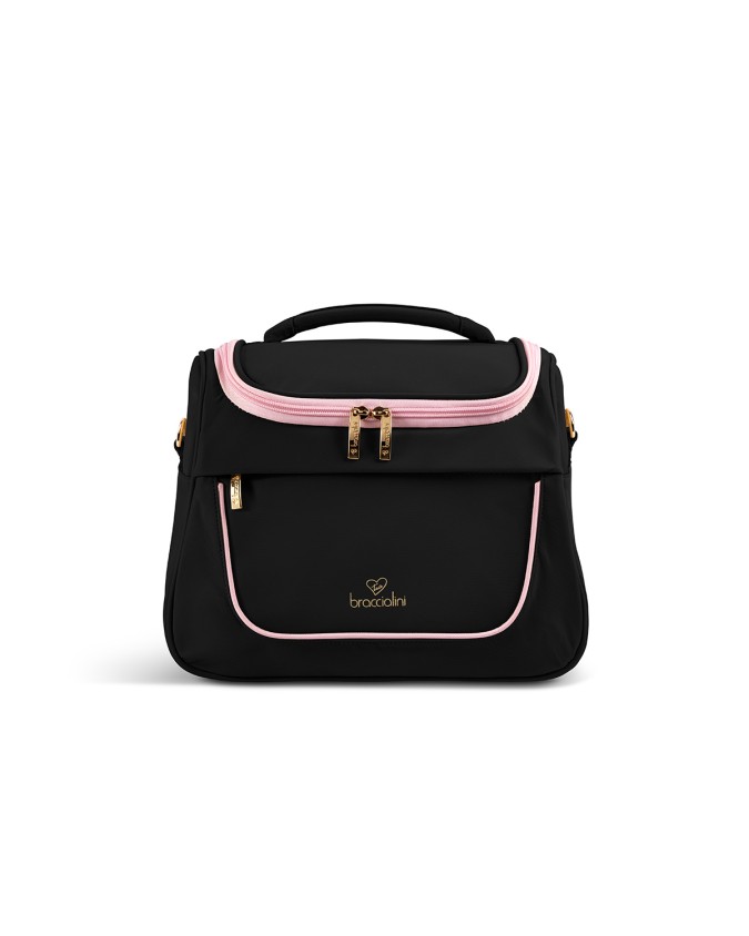  Braccialini - Beauty Case da Viaggio Semirigido con Tracolla