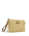  Ynot - Clutch Small Donna con Polsiera e Tracolla Effetto