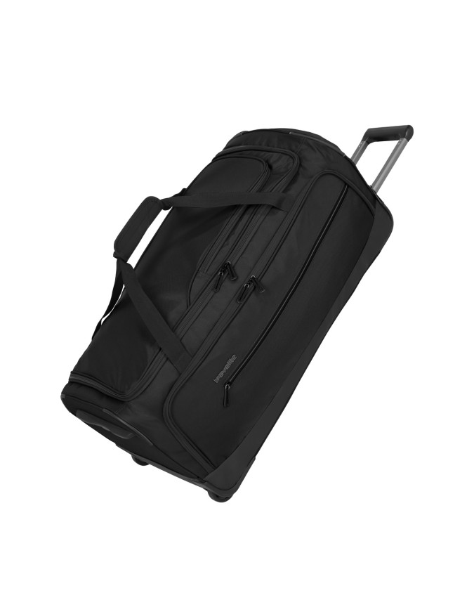 Travelite - Borsone da viaggio in poliestere con ruote L Crosslite