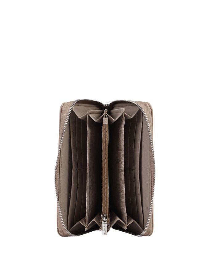  Ynot - Portafoglio Donna Zip Around in Ecopelle London