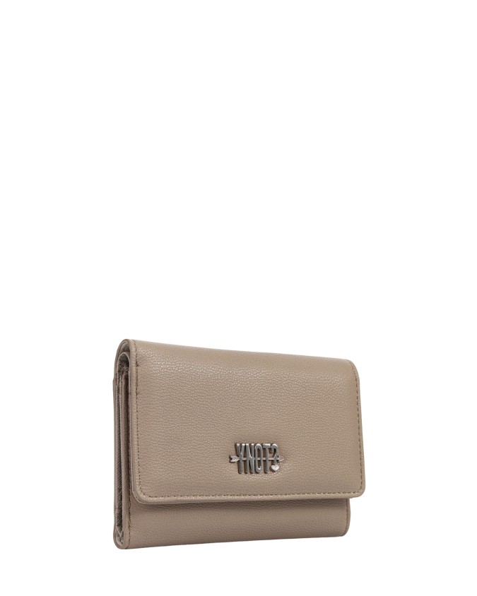  Ynot - Portafoglio Donna con Patta in Ecopelle London