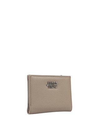  Ynot - Portafoglio Piccolo Donna con Clip in Ecopelle London 2