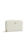  Ynot - Portafoglio Donna Zip Around con Logo Frontale in