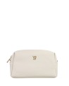 Ynot - Women's Beauty Case with Front Logo in Harmony Faux Leather