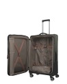 Travelite - Weicher Trolley aus Polyester, Modell L Crosslite