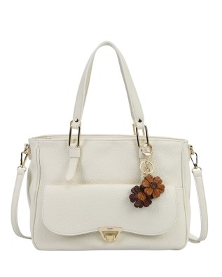 Ynot - Harmony Faux Leather Shopping Bag with Shoulder Strap