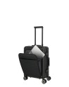 Travelite – Trolley cabina S+ in alluminio con tasca frontale 4 ruote Next