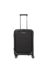 Travelite  - S+ polypropylene carry-on trolley with front pocket and 4 Mooby wheels