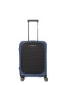 Travelite  - Handgepäck-Trolley S+ aus Polypropylen mit Fronttasche und 4 Mooby-Rollen